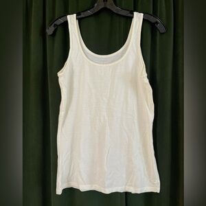 Icebreaker White Women's Scoop Neck Tank